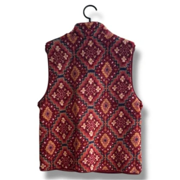 Lucky Brand Sherpa Faux Shearling Fuzzy Vest - Size S NWT -  MSRP $119 - Picture 3 of 4